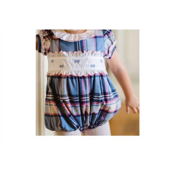 Sal & Pimenta Navy Velvet Romper main image 0